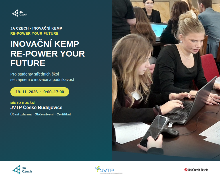 RE-POWER YOUR FUTURE pokračuje: Inovační kemp pro studenty SŠ